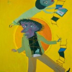 «Заблудился в небе». 2010. Холст, масло. 141×120 см. Коллекция МНИ