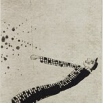 «Дом». Из серии «Пространство контрибуций». 1977. Оттиск 6 из 6. Бумага, смешанная техника. 62x42,2 см. Коллекция МНИ