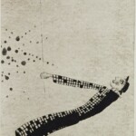 «Дом». Из серии «Пространство контрибуций». 1977. Оттиск 6 из 6. Бумага, смешанная техника. 62x42,2 см. Коллекция МНИ