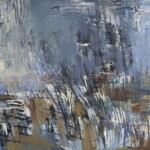 «Пейзаж с дождем», 1997. Холст, масло. 103×152 см. Передано в Музей искусства Санкт-Петербурга ХХ‒XXI веков (МИСП)