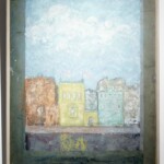 «Белая ночь». 1971. Оргалит, темпера. Работа экспонировалась на выставке «Анатолий Васильев. Эстетика зримой мысли» (МНИ, 2023)