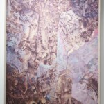 «Ночной полёт». 1982. Бумага, темпера. Работа экспонировалась на выставке «Анатолий Васильев. Эстетика зримой мысли» (МНИ, 2023)