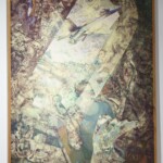 «Тёплый вечер». 1984. Бумага, темпера. Работа экспонировалась на выставке «Анатолий Васильев. Эстетика зримой мысли» (МНИ, 2023)