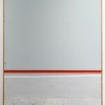 «Брайтон-бич. Вид в сторону Одессы». 1997. Оргалит, бумага, темпера. Работа экспонировалась на выставке «Анатолий Васильев. Эстетика зримой мысли» (МНИ, 2023)